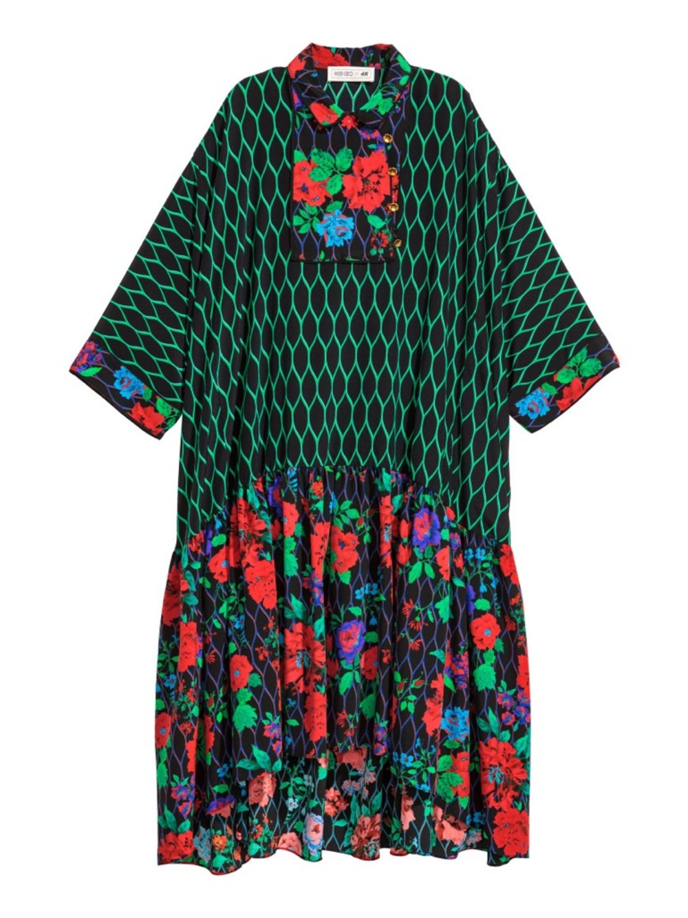 Kenzo x H&M Dress. - Picture 5 of 6